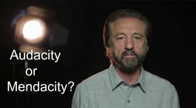 Does Audacity reveal Ray Comfort's Mendacity?