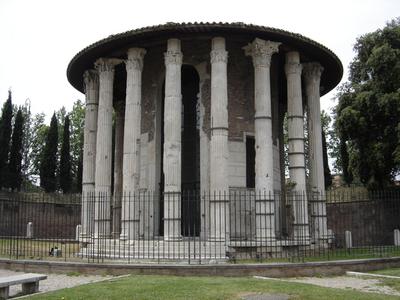 The Temple of Hercules in Rome