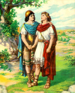 Jonathan and David were intimate partners