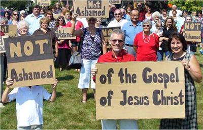 Not ashamed  - Romans 1:16