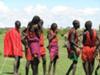 Maasai warriors<br class=