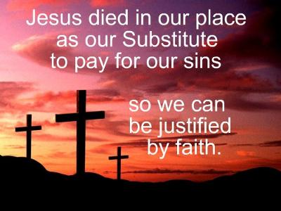 Justification by faith is a free gift 