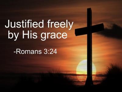 Justification by faith <br class=