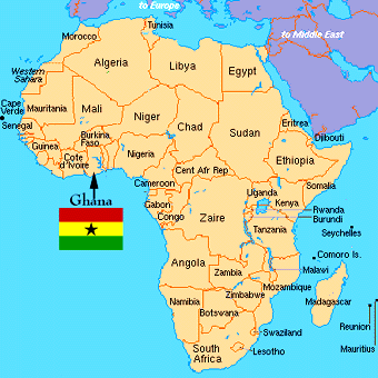 Pray for our brothers and sisters <br>in Ghana, West Africa