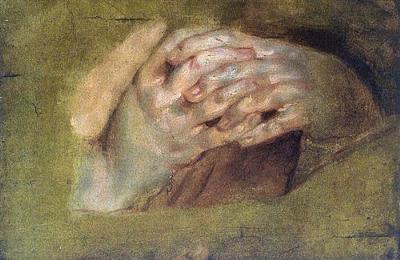 Praying Hands <br>by Peter Paul Reubens, 1577-1640