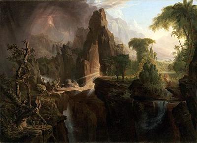 Expulsion from Eden<br>by Thomas Cole, 1801-1848