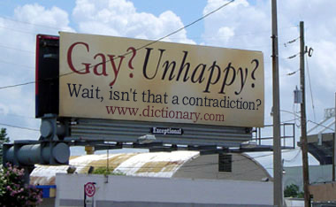 gay unhappy